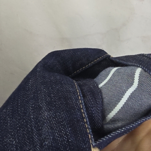 Bonobos Denim Jacket Mens Size Large Dark Wash The Jean Trucker Indigo - Picture 11 of 13